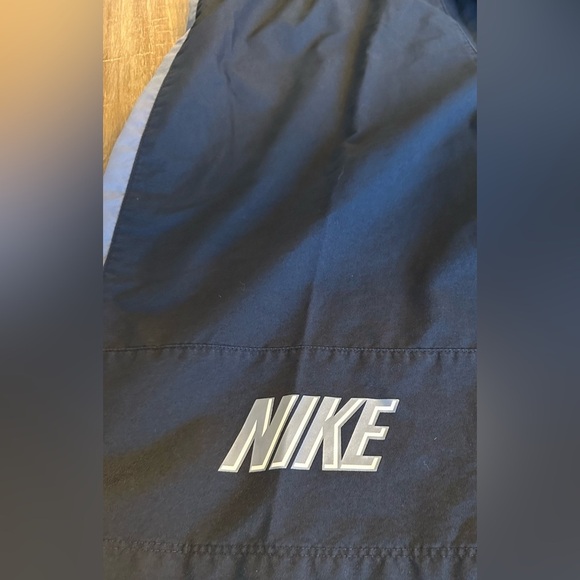 Men’s Nike Lined Swim Trunks Board Shorts Gray And Black Size Large - Picture 2 of 6